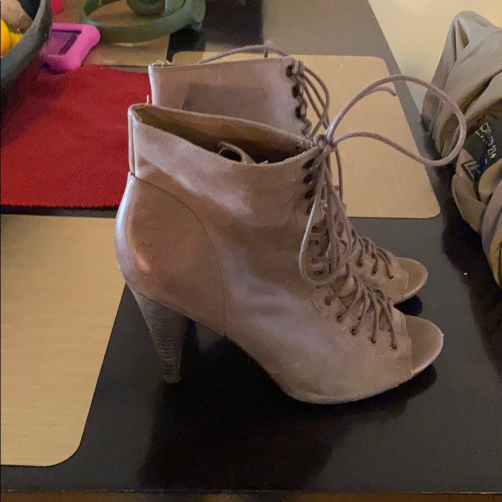 Open Toe Boots